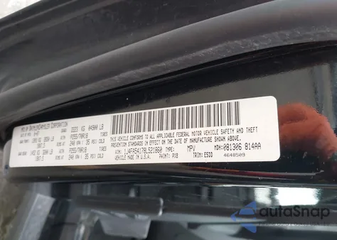 2008 Jeep Wrangler Sahara из США, поврежденный, VIN 1J4FA54178L521860